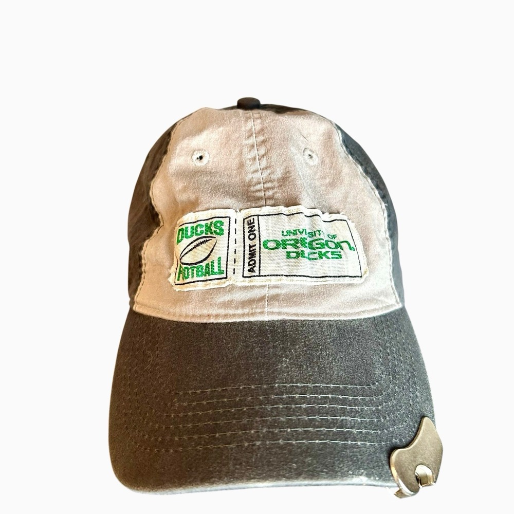University of Oregon Ducks Strapback Hat Cap Unisex NCAA With Bottle Opener